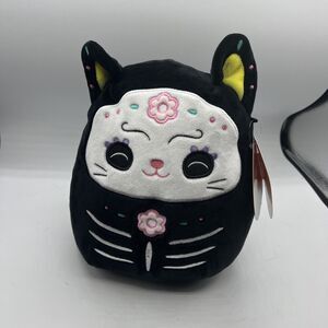 Zelina Squishmallow Cat Squishmallow Day Of The Dead Squishmallow